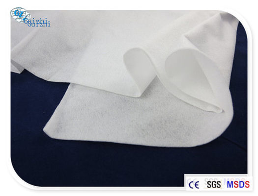 Fibra especial Spunlace no tejido del PLA para los productos médicos no tejidos