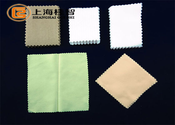 Blanco no tejido modificado para requisitos particulares del super suave el 15*15cm de los trapos de limpieza de las lentes de la microfibra