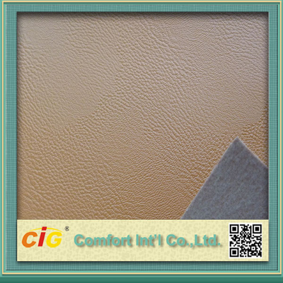 Cuero sintético del PVC de la prenda impermeable los 0.8MM para el sofá, sofá del cuero artificial