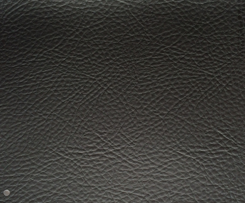 Material de tapicería mate de la imitación de cuero del negro del final del SGS con la tela lisa