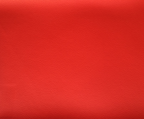 Tela de tapicería auto de la imitación de cuero roja de la funda de asiento con el efecto de Matt, ISO