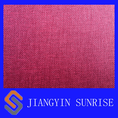 Anti - tela de nylon roja del moho 210D Oxford para la tela del nilón de Ripstop de la prenda impermeable del bolso