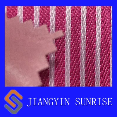 Material de nylon resistente de la imitación de cuero de la tela de Rose Oxford de agua para la tapicería