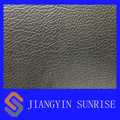 Cuero sintético no tejido moderno del PVC de la tela de cuero sintética del sofá