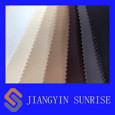 Material grabado en relieve PVC colorido de la imitación de cuero del bolso para la tapicería