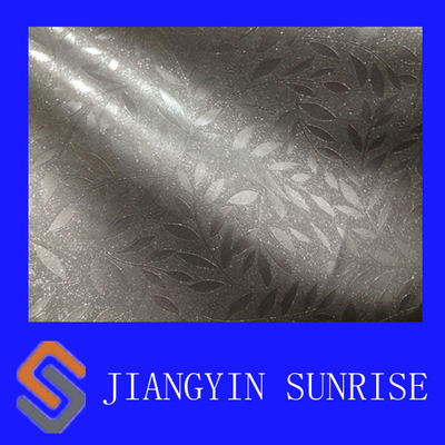 Cuero artificial ambiental del PVC de la armadura llana, cuero sintético para la tapicería
