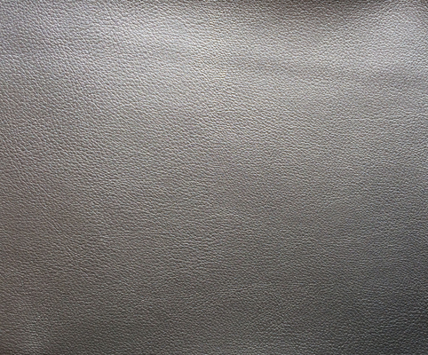 Artículo tela gris de la imitación de cuero de los muebles de 0,6 - de 3.0m m para la tapicería