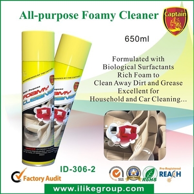 Limpiador de uso múltiple de la tela del limpiador, de la alfombra y de tapicería de la espuma del hogar