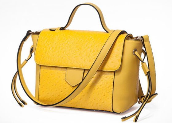 Bolso de lazo del siluro de los bolsos de las señoras de la moda del modelo de la avestruz, bolsos de cuero grandes