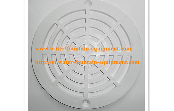 Cubierta redonda del dren principal de los accesorios 208m m de la piscina del ABS/PVC