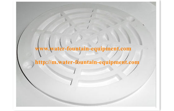 Cubierta redonda del dren principal de los accesorios 208m m de la piscina del ABS/PVC