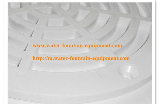 Cubierta redonda del dren principal de los accesorios 208m m de la piscina del ABS/PVC