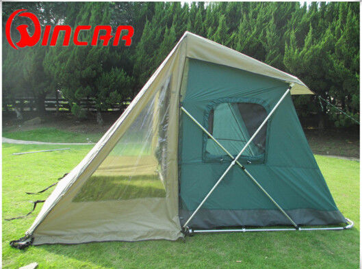 la tienda y el toldo de la tela de 150D Oxford ponen verde el × los 2m de los 2.5m para acampar