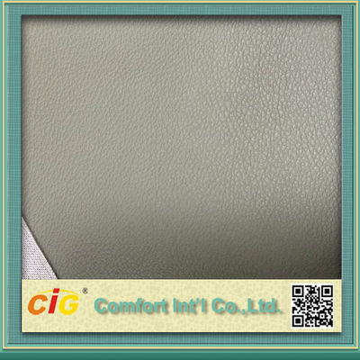 Cuero artificial 0.9m m - 1.0m m del PVC del asiento de carro de la salud que graba en relieve