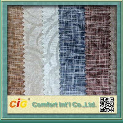 Material de encargo del cuero artificial del PVC de la decoración interior del coche para la ropa, equipaje, guante