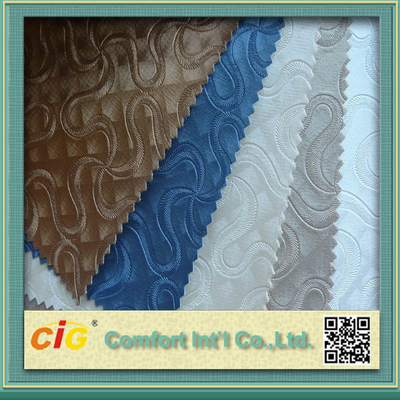 Material de encargo del cuero artificial del PVC de la decoración interior del coche para la ropa, equipaje, guante