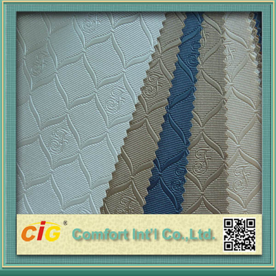 Material de encargo del cuero artificial del PVC de la decoración interior del coche para la ropa, equipaje, guante