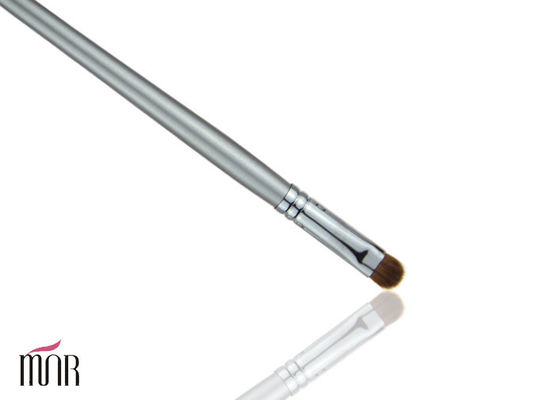 Pequeño cepillo sintético de plata del lápiz corrector del maquillaje del pelo/cepillo de la fundación del polvo
