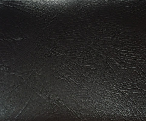Tela de madera negra profesional de la imitación de cuero del PVC de la textura para la tapicería de los muebles