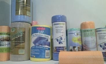 Paño no tejido de la tela de Spunlace del rollo no tejido absorbente del paño del aceite