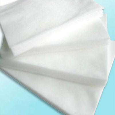 Lapping no tejido médico material de la cruz de la tela de Spunlace de la esponja del alcohol